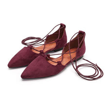 Load image into Gallery viewer, Trendy Cross Strap Flat Sandals - Abershoes