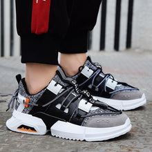 Load image into Gallery viewer, Men's Stylish Color Block Breathable Sneaker Shoes - Abershoes