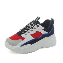 Load image into Gallery viewer, Women's Color Block Mesh Breathable Sneaker Shoes - Abershoes