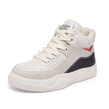 Load image into Gallery viewer, Leather High-top Sneaker Shoes - Abershoes