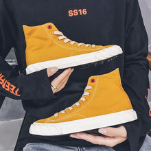 Load image into Gallery viewer, Men's Stylish High Top Hip Hop Canvas Shoes - Abershoes