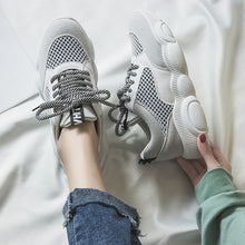 Load image into Gallery viewer, Cute Mesh Platform Dad Sneaker Shoes - Abershoes